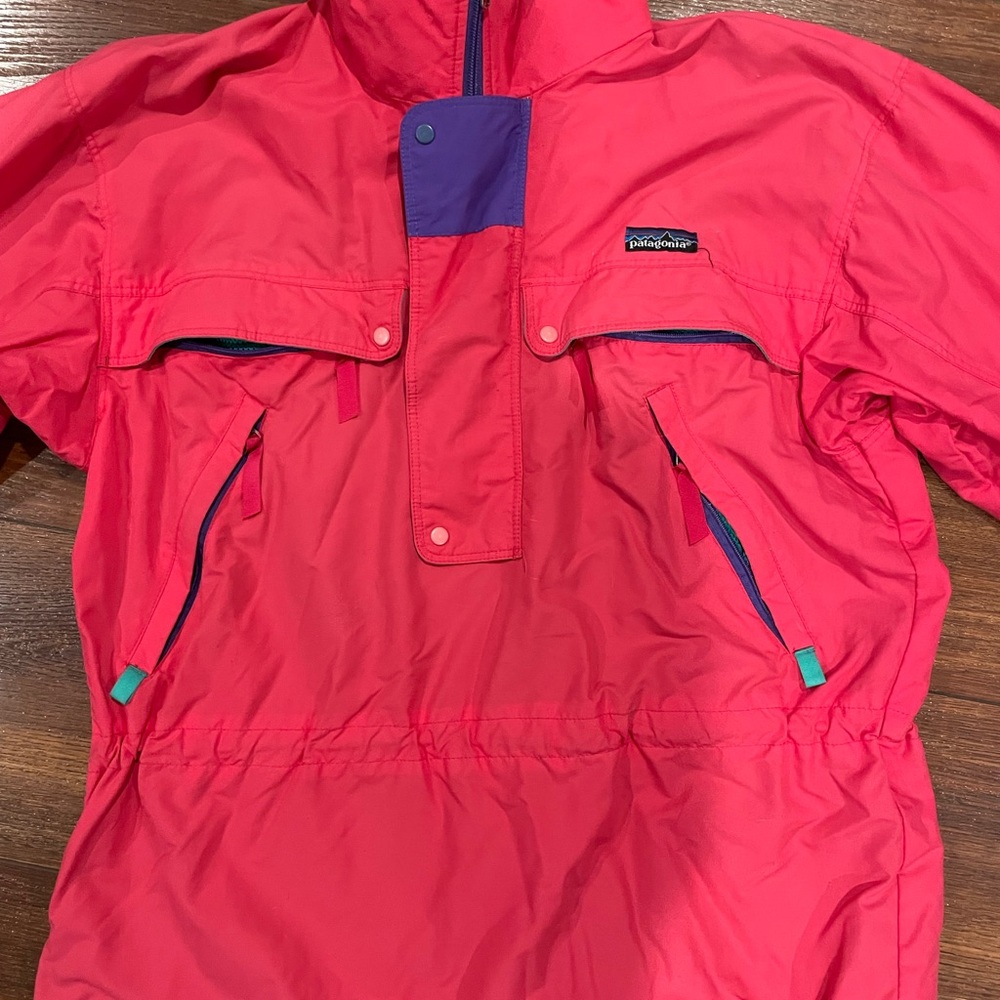 Women’s Vintage Patagonia Pink Windbreaker size Medium - Picture 2 of 6